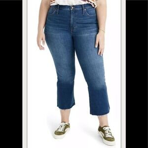 Madewell Raw Edge Edition Cali Demi Jeans Sz 37‎